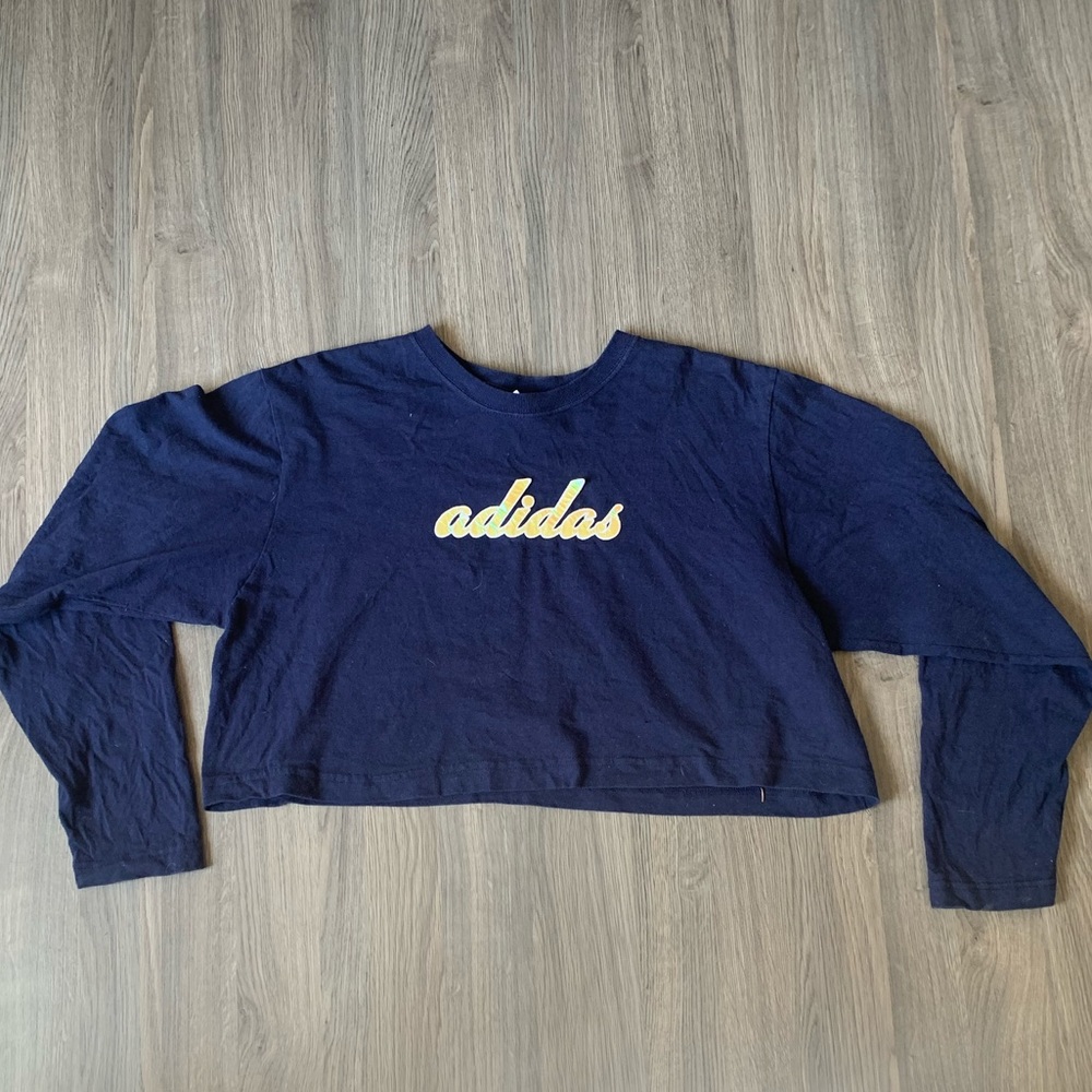 adidas holographic vintage longsleeve
